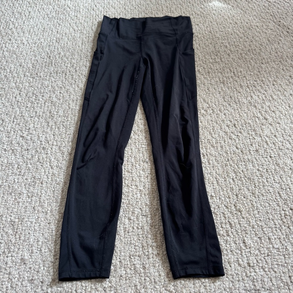 Black High-Waisted Leggings